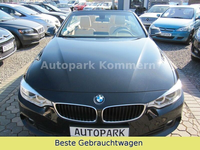 Gebraucht BMW 420 184 PS (135 kW) 2014 Schwarz metallic Cabrio