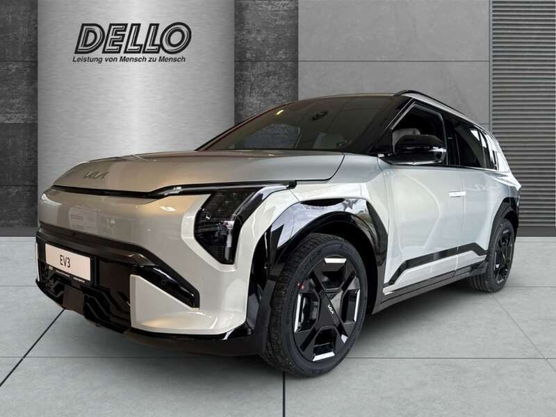 Ivory silber metallic Gebraucht 2025 Kia EV3 GT-Line SUV | 49.990 € (Teuer) - Bild 1/4