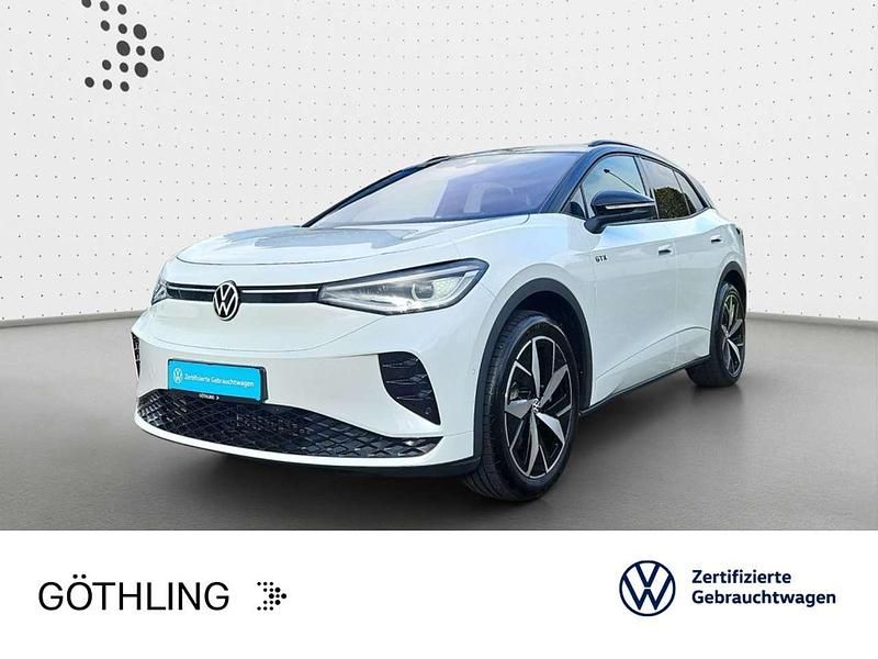 Gletscherweiß metallic Gebraucht 2025 VW ID.4 GTX SUV | 41.780 € (Superpreis) - Bild 1/3