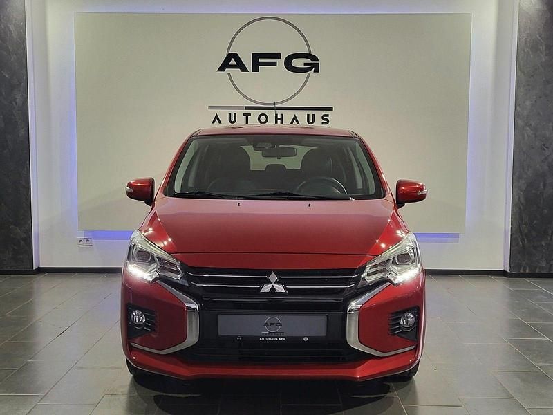 Second-hand Mitsubishi Space Star Top 80 CP (58 kW) 2020 Roșu Hatchback