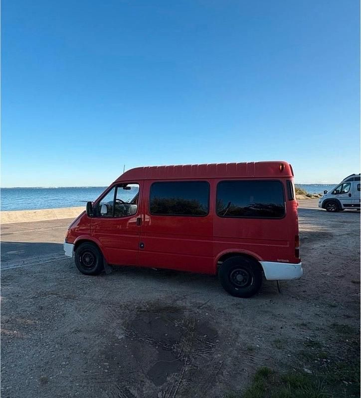 Gebraucht Ford Transit 1995 Rot Van / Kleinbus