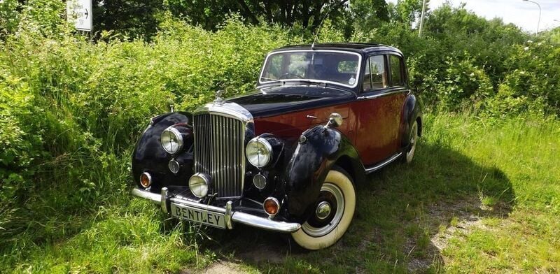 Second-hand Bentley R Type 137 CP (100 kW) 1954 Roșu Berlinǎ