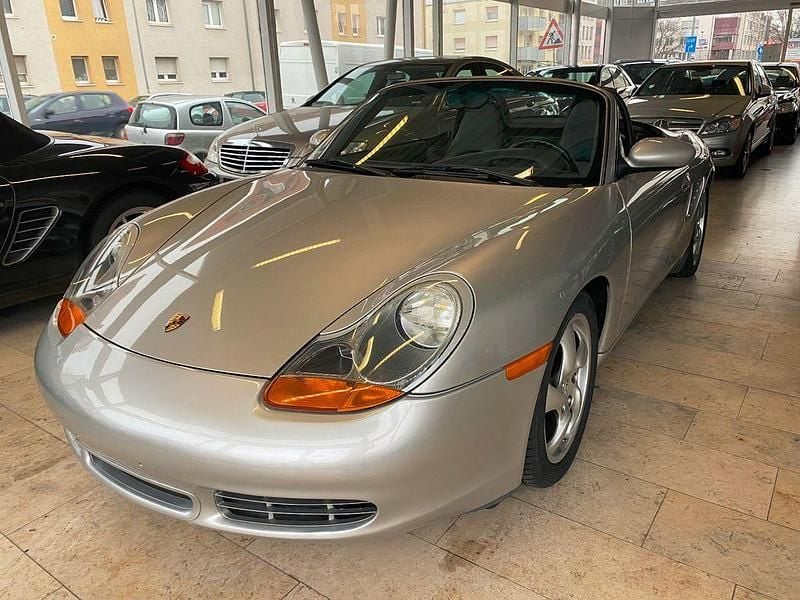 Silber Gebraucht 2004 Porsche Boxster S Cabrio | 12.999 € - Bild 1/4