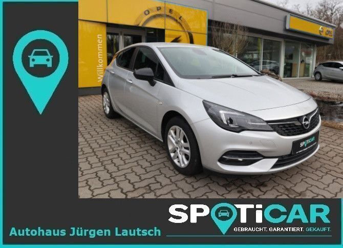 Silver metallic Gebraucht 2021 Opel Astra Limousine | 12.990 € (Guter Preis) - Bild 1/4