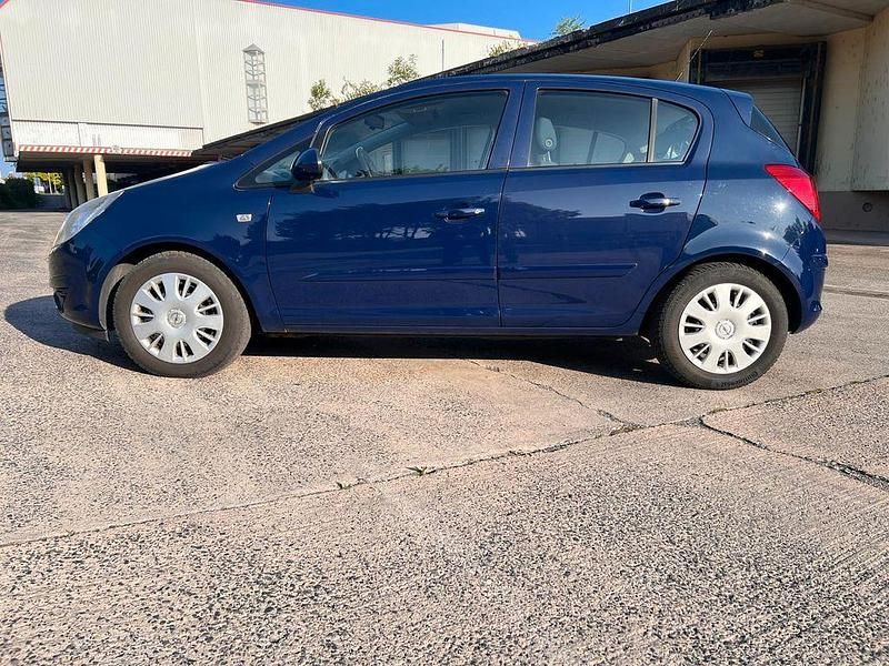 Gebraucht Opel Corsa Edition 80 PS (58 kW) 2008 Blau Kleinwagen