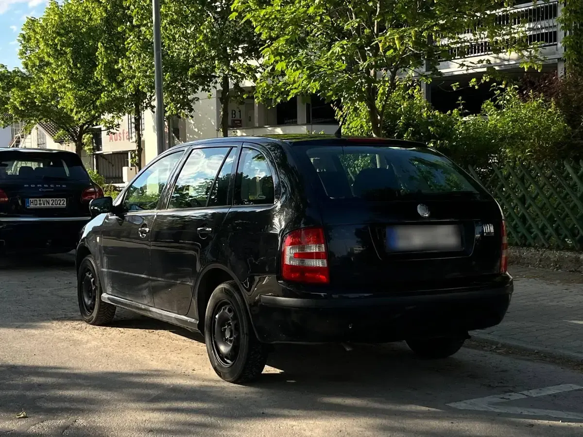 Gebraucht Skoda Fabia 86 PS (63 kW) 2009 Schwarz Kleinwagen