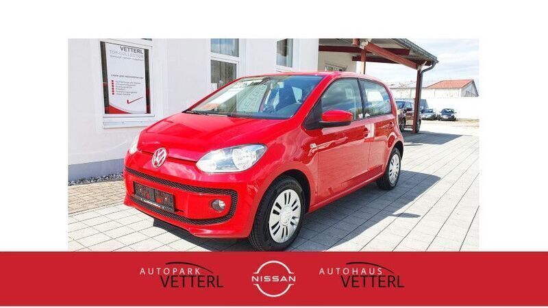Rot Gebraucht 2014 VW up! move up! Kleinwagen | 4.900 € (Fairer Preis) - Bild 1/4