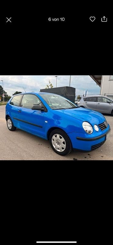 Gebraucht VW Polo 60 PS (44 kW) 2003 Blau Kleinwagen