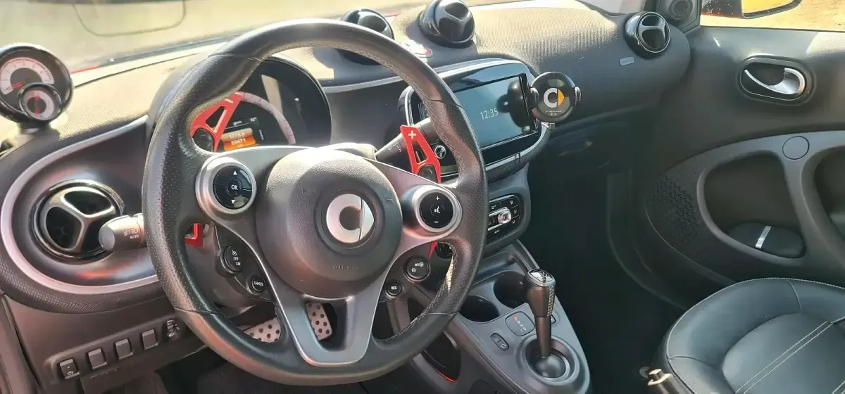 Gebraucht Smart ForTwo Cabrio Brabus 136 PS (100 kW) 2016 Rot Cabrio
