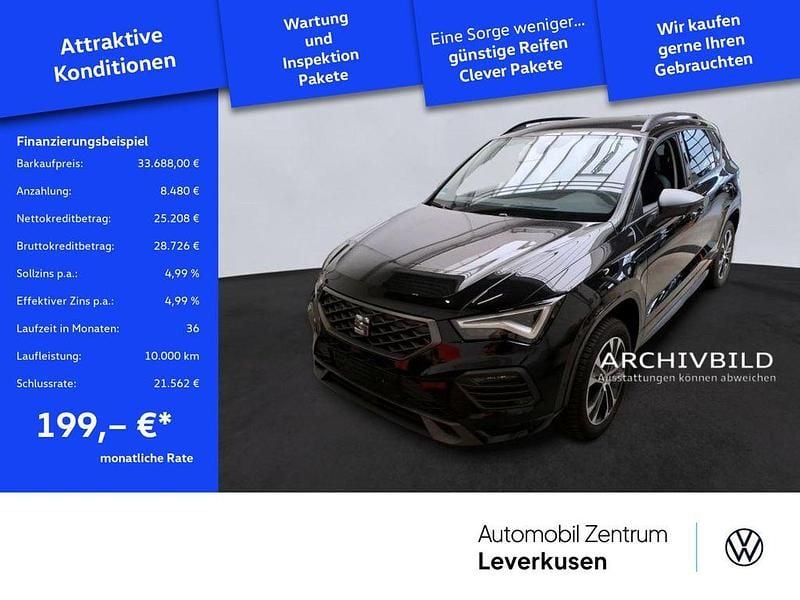 Magic schwarz Gebraucht 2024 Seat Ateca FR SUV | 33.688 € (Fairer Preis) - Bild 1/2