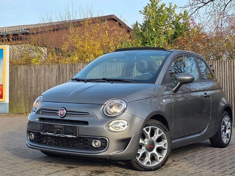 Grau Gebraucht 2016 Fiat 500S Cabrio | 7.990 € (Fairer Preis) - Bild 1/4