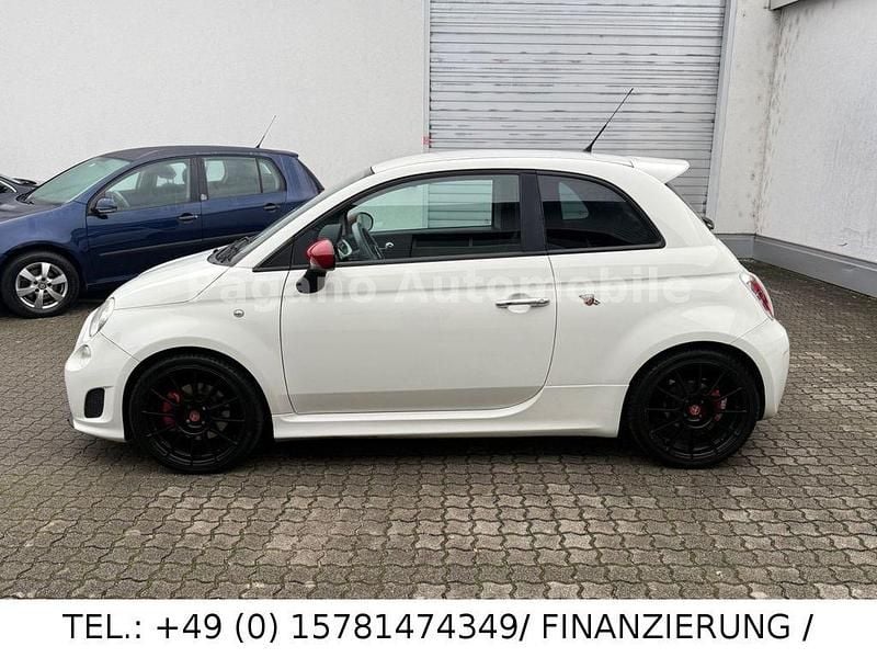 Gebraucht Abarth 500 135 PS (99 kW) 2012 Bianco bianco/ bossa nova/calc Kleinwagen