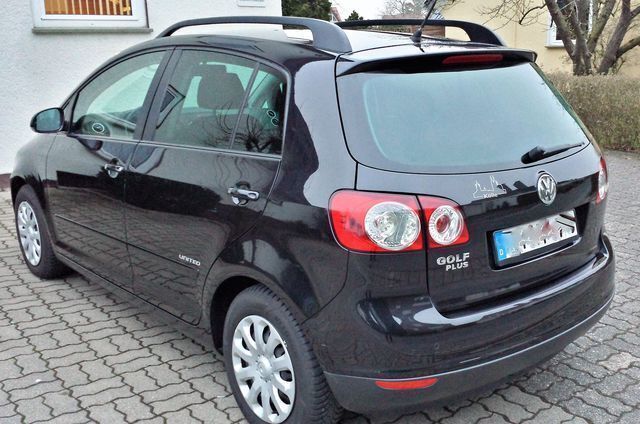 Gebraucht VW Golf Plus United 105 PS (77 kW) 2008 Schwarz metallic Van / Kleinbus