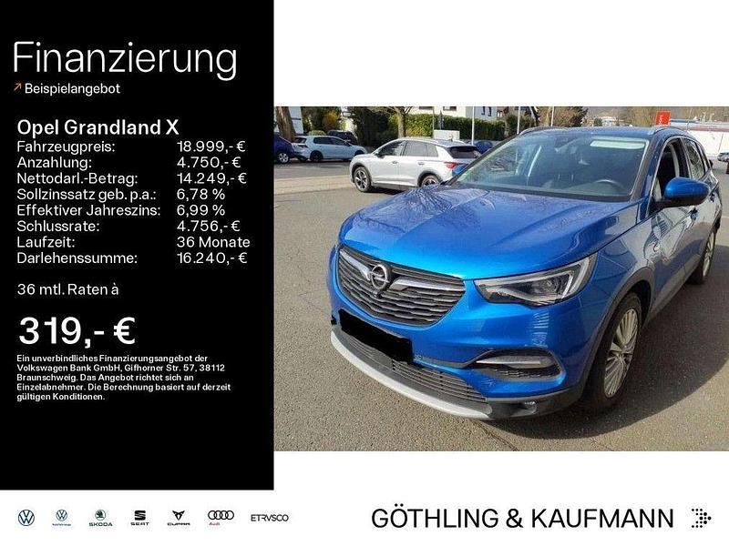 Blau Gebraucht 2020 Opel Grandland X SUV | 22.990 € (Fairer Preis) - Bild 1/4