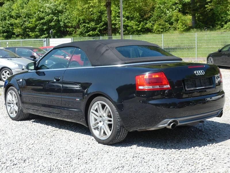 Gebraucht Audi A4 Cabriolet S-Line 200 PS (147 kW) 2009 Schwarz Cabrio