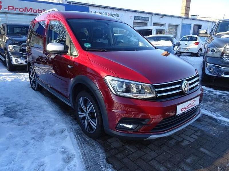 Gebraucht VW Caddy 150 PS (110 kW) 2017 Rot Van / Kleinbus
