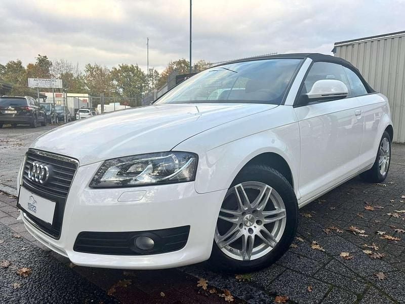 Weiß Gebraucht 2010 Audi A3 Cabriolet Attraction Cabrio | 5.990 € (Guter Preis) - Bild 1/4