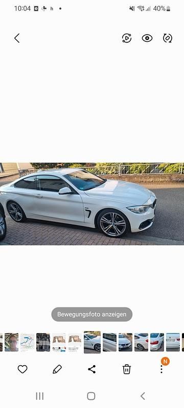 Gebraucht BMW 420 184 PS (135 kW) 2014 Weiß Coupé