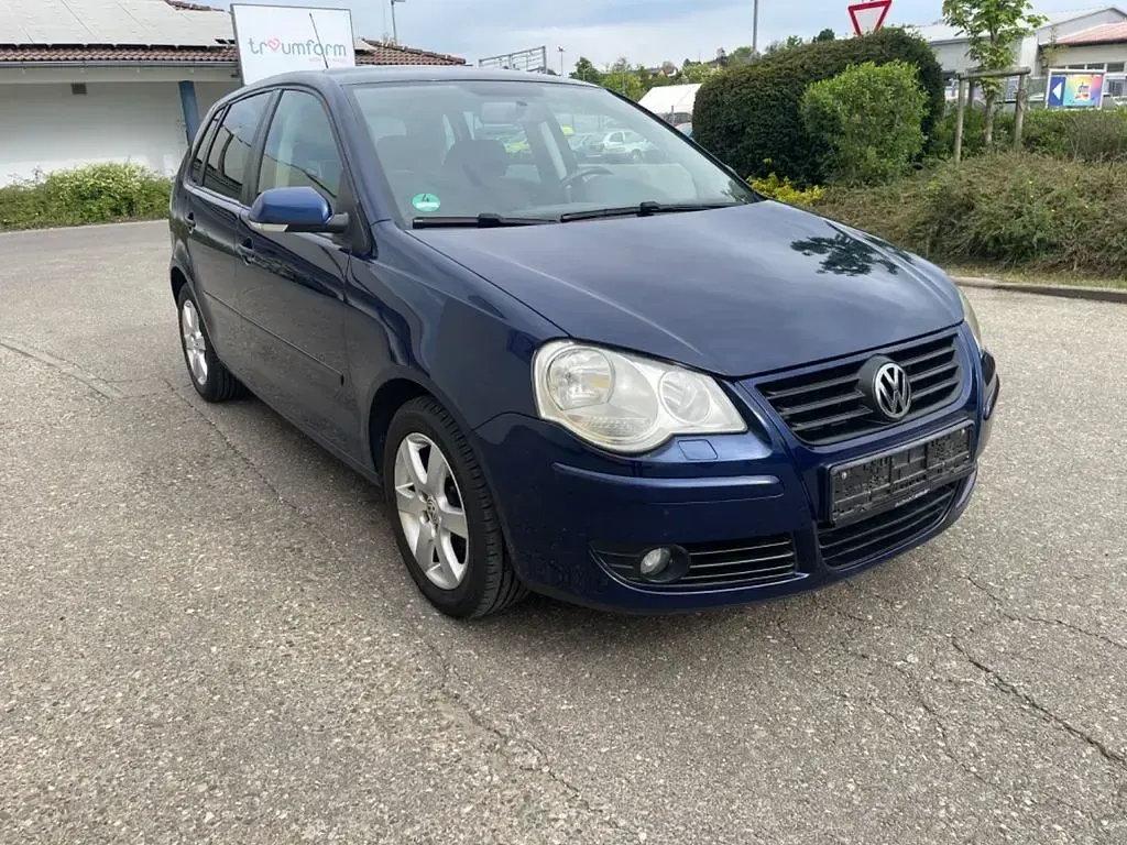Second-hand VW Polo United 60 CP (44 kW) 2008 Albastru Hatchback