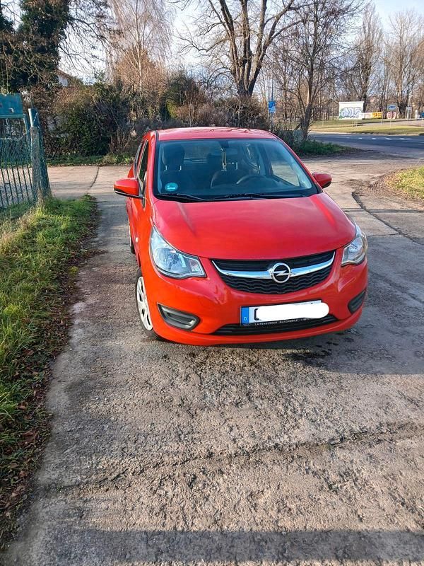 Rot Gebraucht 2016 Opel Karl Kleinwagen | 2.100 € (Superpreis) - Bild 1/4