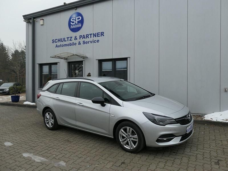 Silber Gebraucht 2021 Opel Astra Edition Kombi | 11.990 € (Fairer Preis) - Bild 1/4