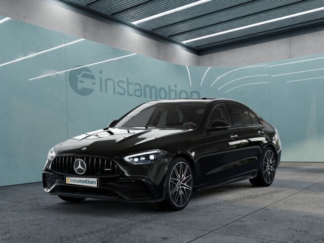 Schwarz Gebraucht 2024 Mercedes C43 AMG AMG Limousine | 69.676 € (Teuer) - Bild 1/2