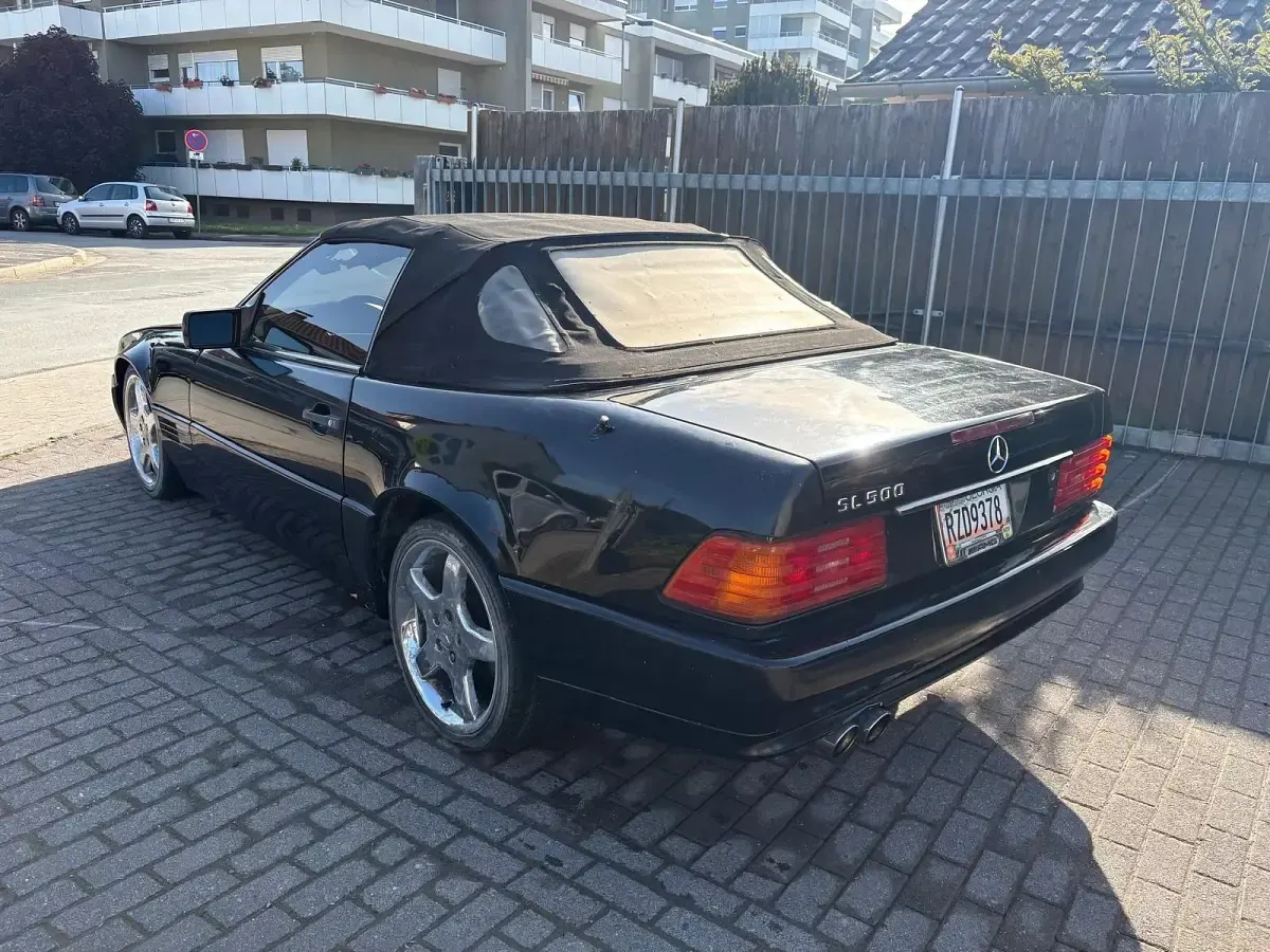 Gebraucht Mercedes SL500 320 PS (235 kW) 1990 Schwarz Cabrio