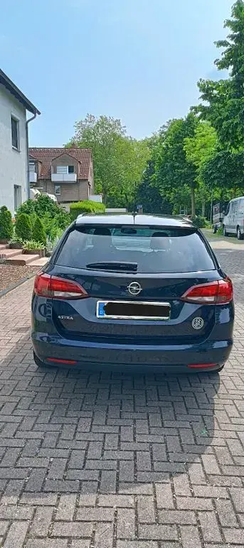 Gebraucht Opel Astra 125 PS (91 kW) 2019 Blau Kombi
