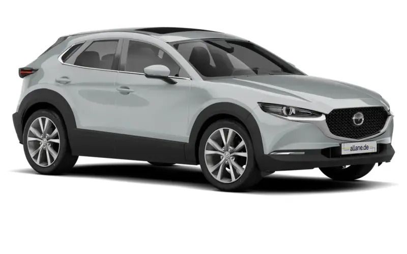 Machine grey metallic (grau) Neu 2025 Mazda CX-30 Takumi-Line SUV | 42.490 € - Bild 1/1