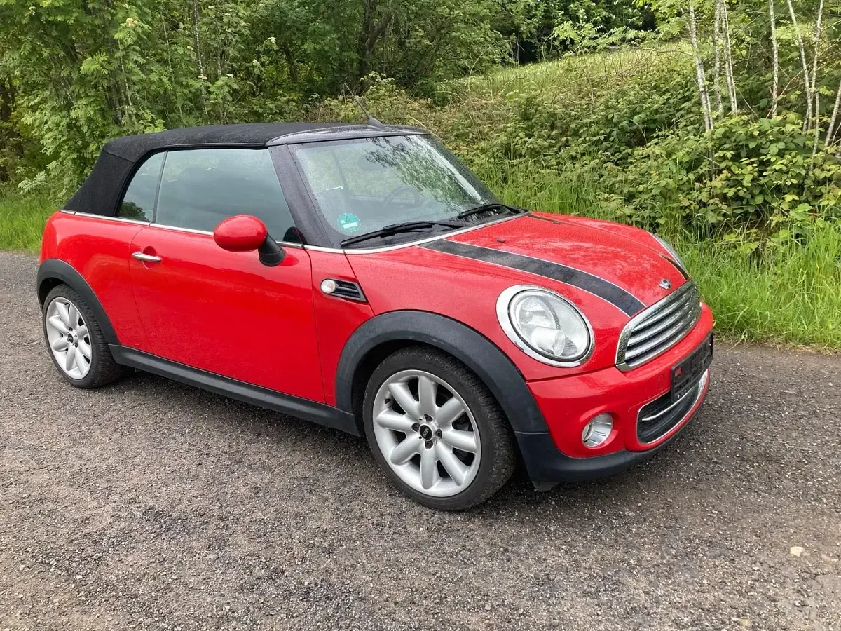 Used Mini Cooper Cabriolet 122 HP (89 kW) 2013 Red Cabriolet