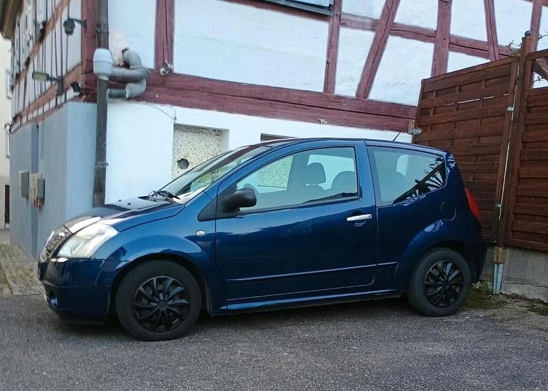 Gebraucht Citroën C2 60 PS (44 kW) 2005 Blau Kleinwagen