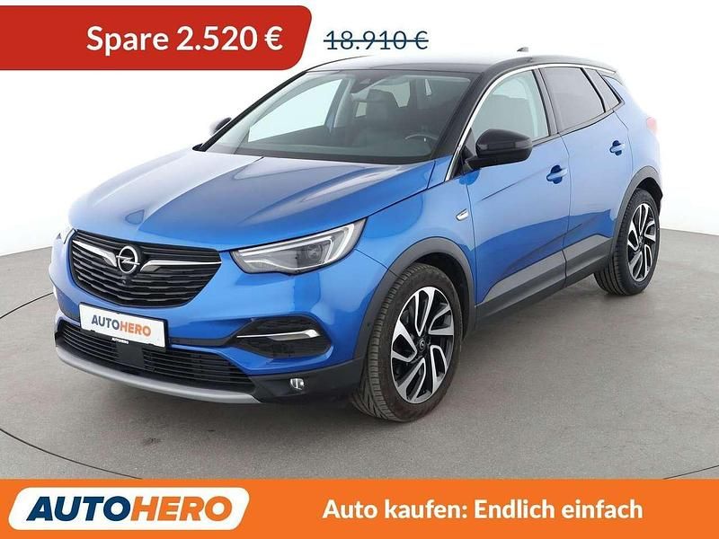 Topasblau/ bright blue Gebraucht 2018 Opel Grandland X Innovation SUV | 16.390 € (Fairer Preis) - Bild 1/3