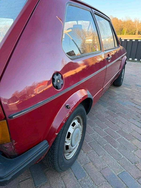 Usata VW Golf I 1978 Rosso Utilitaria