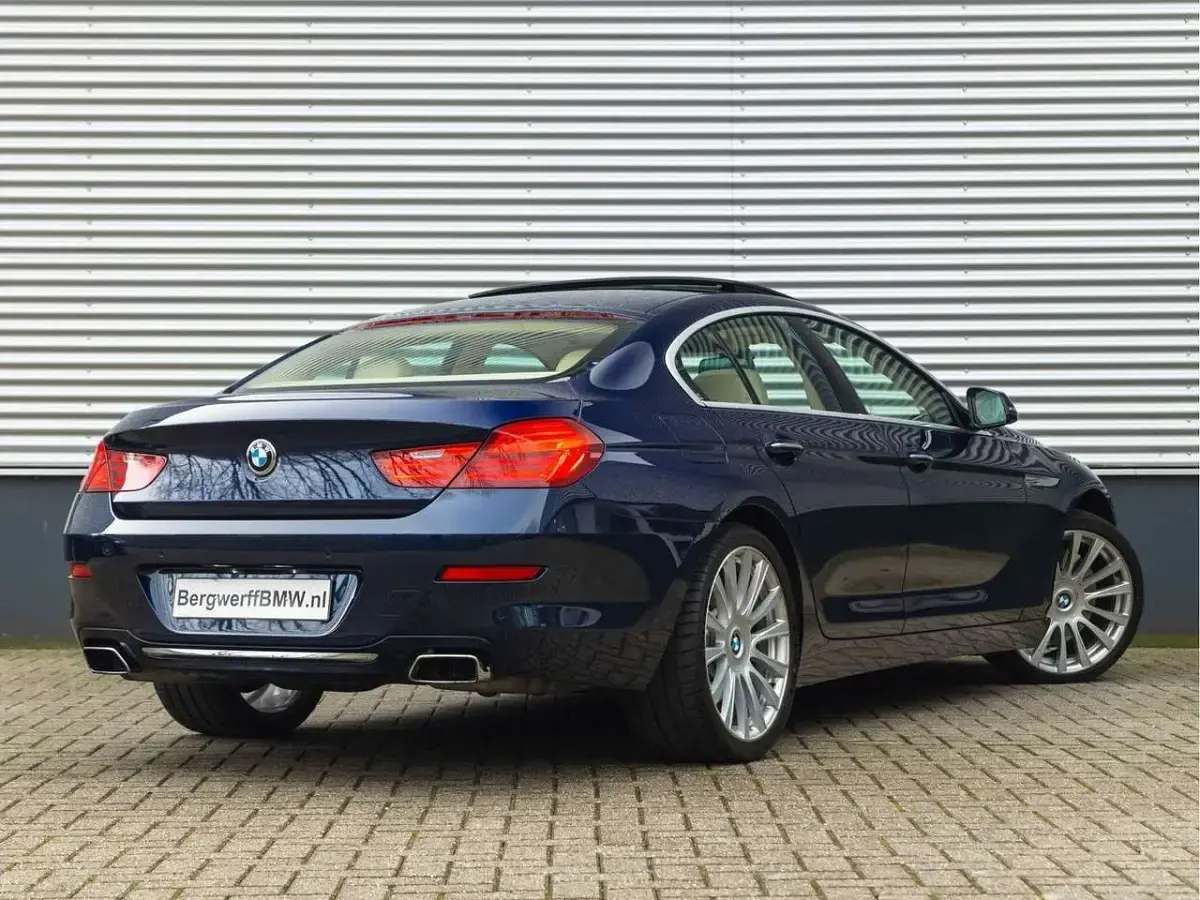 Usata BMW 650 450 CV (330 kW) 2017 Blu Coupé
