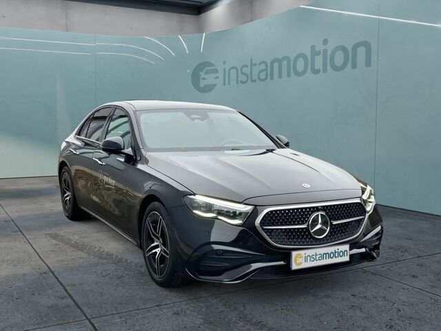 Schwarz Gebraucht 2024 Mercedes E200 AMG Limousine | 77.700 € - Bild 1/2