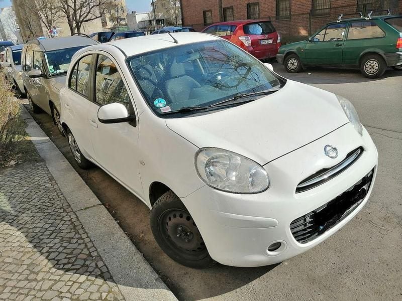 Gebraucht Nissan Micra 80 PS (58 kW) 2013 Weiß Kleinwagen