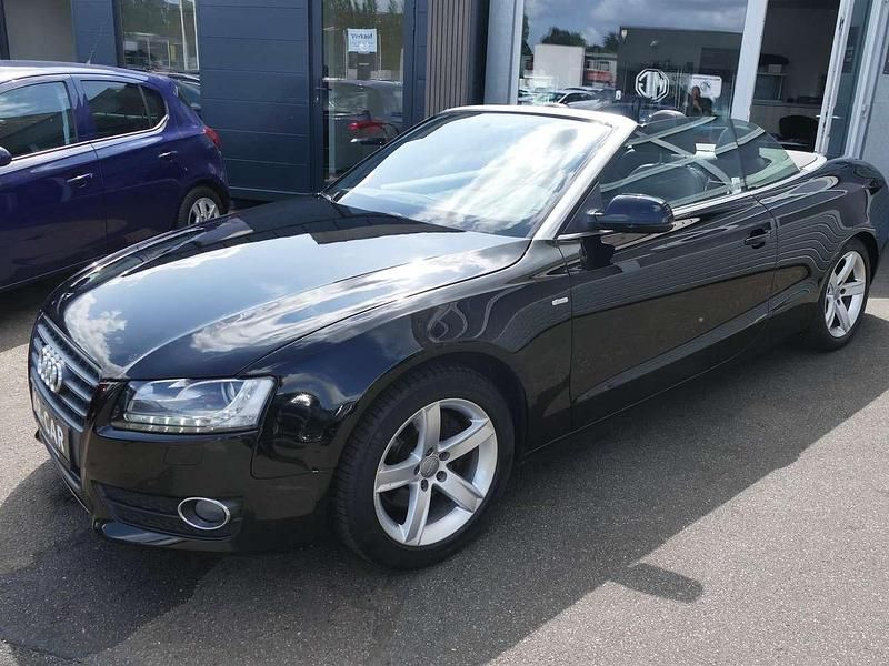 Schwarz Gebraucht 2009 Audi A5 Cabriolet S-Line Cabrio | 7.990 € (Fairer Preis) - Bild 1/4