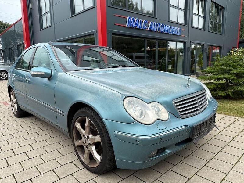 Blau Gebraucht 2003 Mercedes C320 Limousine | 2.999 € (Guter Preis) - Bild 1/4