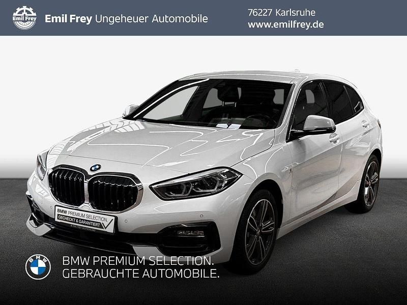 Mineralweiß metallic Gebraucht 2022 BMW 120 Sport Line Kleinwagen | 26.660 € (Fairer Preis) - Bild 1/3