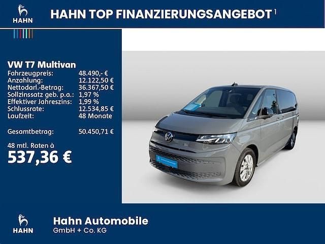 Gebraucht VW Multivan Basis 204 PS (150 kW) 2024 Grau Van