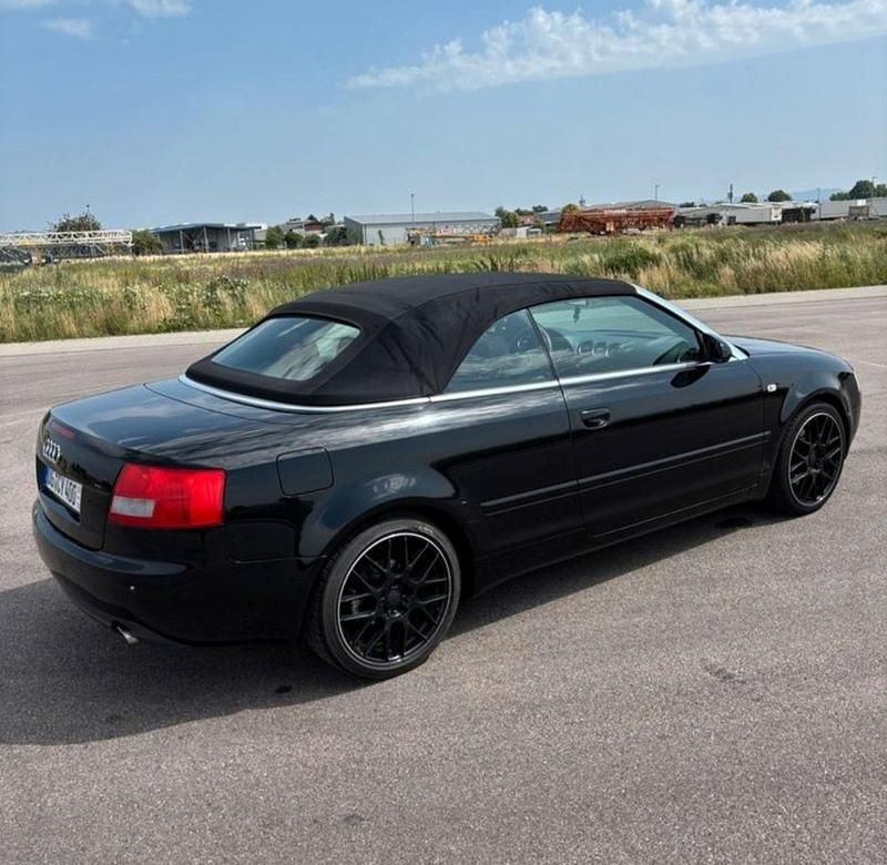 Gebraucht Audi A4 Cabriolet 168 PS (123 kW) 2004 Schwarz Cabrio