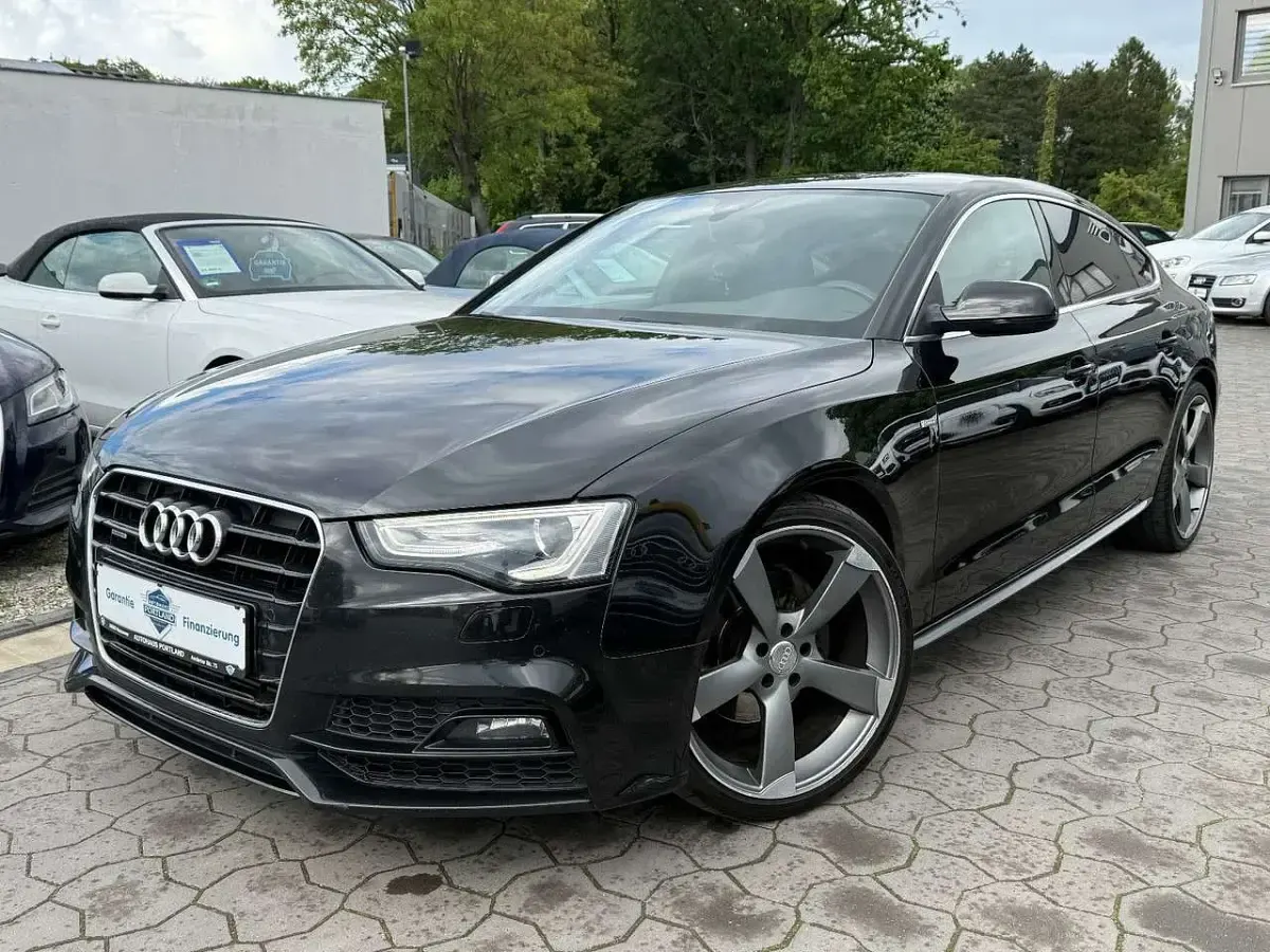 Gebraucht Audi A5 Sportback Sport 245 PS (180 kW) 2015 Mythosschwarz metallic Kleinwagen