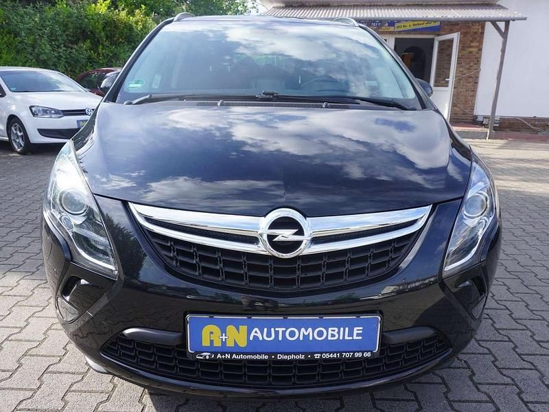 Karbonschw graphitschw midnigh Gebraucht 2016 Opel Zafira Tourer Innovation Van / Kleinbus | 8.999 € (Fairer Preis) - Bild 1/4