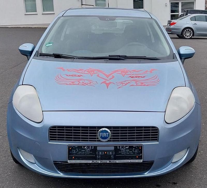 Gebraucht Fiat Punto Dynamic 77 PS (56 kW) 2005 Blau Kleinwagen