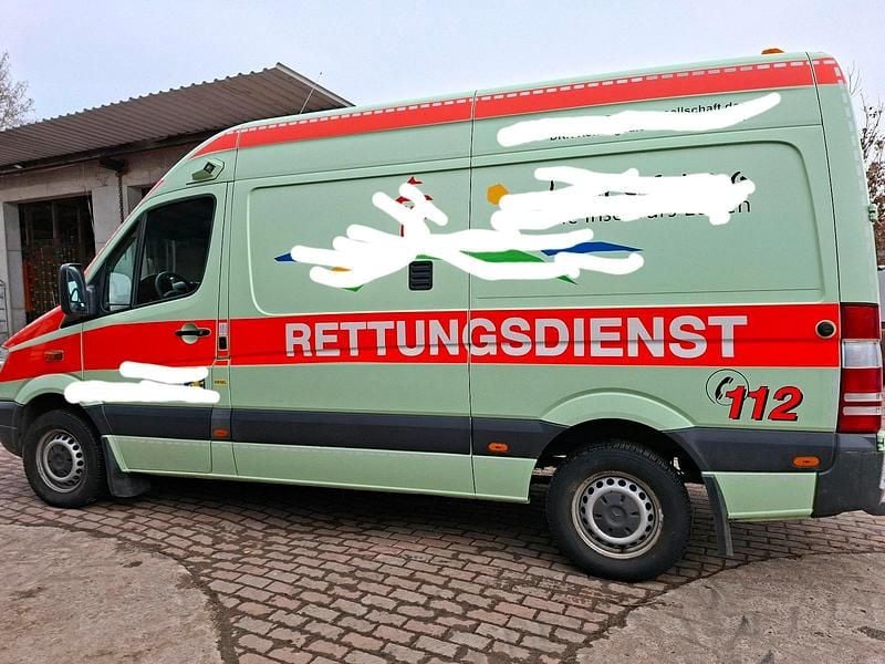 Gebraucht Mercedes Sprinter 95 PS (69 kW) 2011 Grün