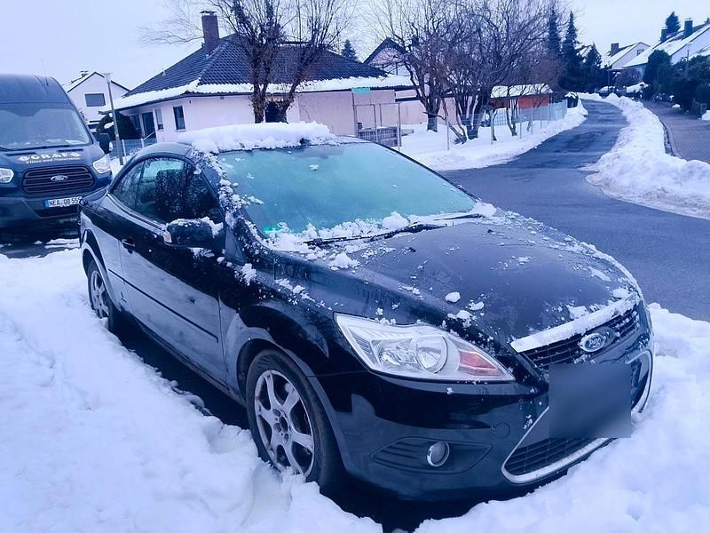 Gebraucht Ford Focus Cabriolet 2008 Schwarz Cabrio