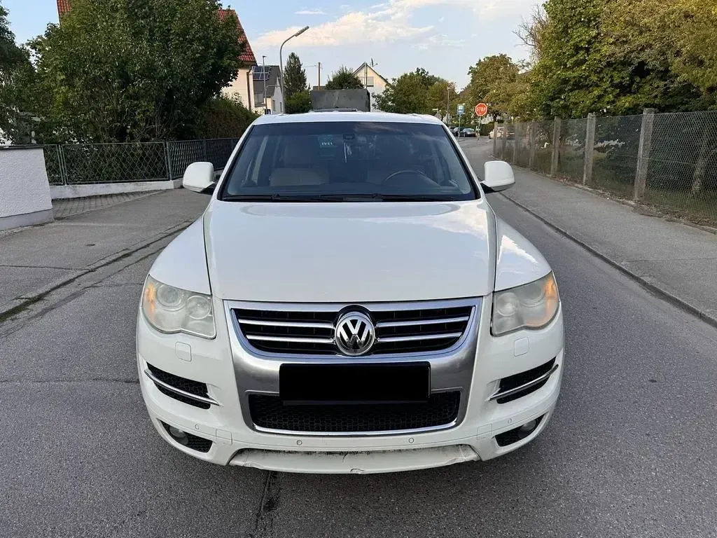 Gebraucht VW Touareg R-line 313 PS (230 kW) 2008 Weiß SUV