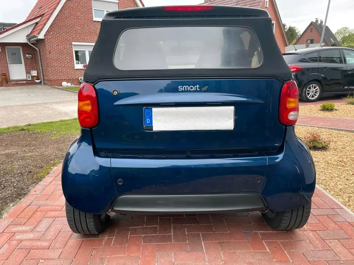 Używany Smart ForTwo Cabrio 61 KM (44 kW) 2006 Niebieski Kabriolet