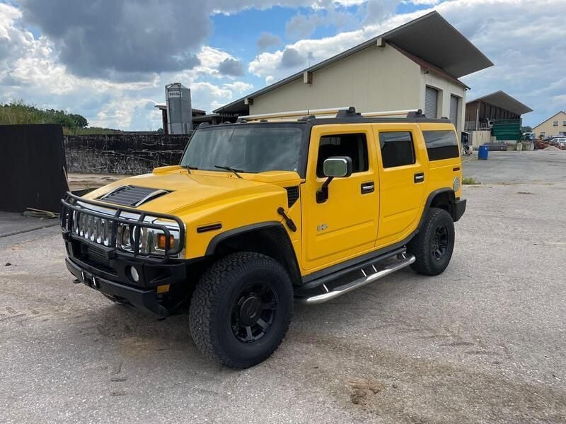 Gelb Gebraucht 2004 Hummer H2 SUV | 14.900 € - Bild 1/4