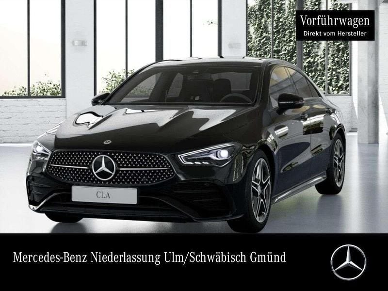 Kosmosschwarz Gebraucht 2025 Mercedes CLA180 AMG Limousine | 37.390 € (Guter Preis) - Bild 1/3